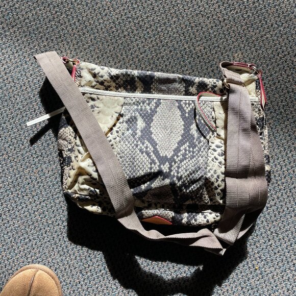 MZ Wallace Mia Snakeskin Print Crossbody Bag - Picture 4 of 10